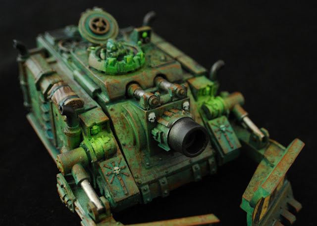 Mariners Blight - A Maritime Inspired Lovecraftian Chaos Marine Army  Blight_Vindicator_Painted_04