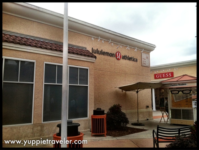 You are here Houston Premium Outlets® offers designer and name-brand outlet stores including Armani Outlet, Burberry, Nike, Kate Spade New York and Tory Burch. We are conveniently located in northwest Houston off of U.S. Highway West at Fairfield Place Drive; approximately 35 minutes from downtown Houston and the Galleria uptown district. Our shoppers enjoy upscale outlet shopping.