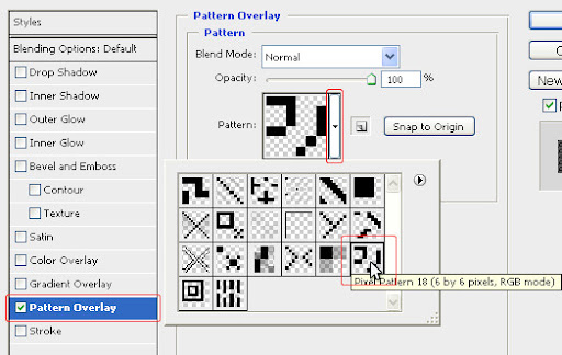 Cara menambahkan pattern ke photoshop