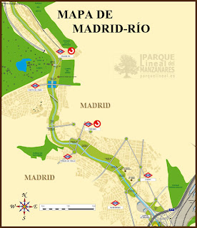 mapa madrid rio