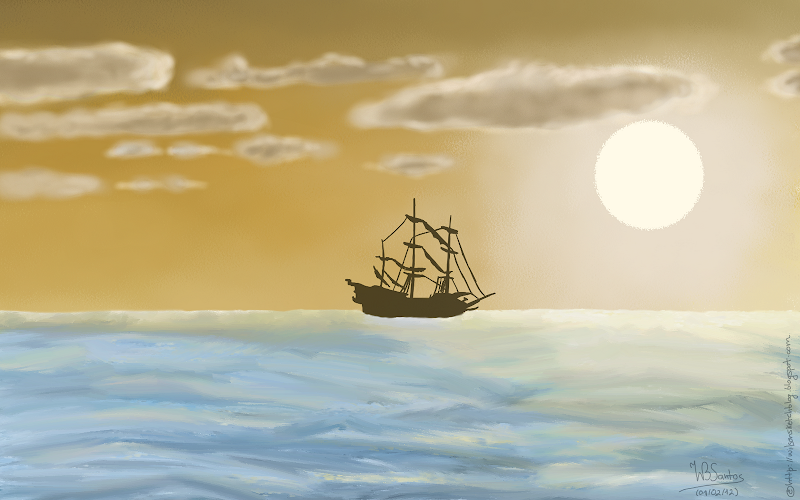 Black Pearl at Sunset Black Pearl at Sunset