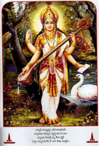 Lord Saraswathisaraswati Birthday Today Lord Saraswathisaraswati Birthday Today