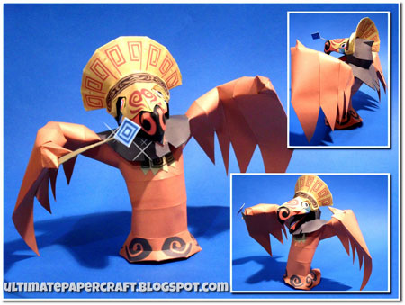 Red Wizzrobe Papercraft