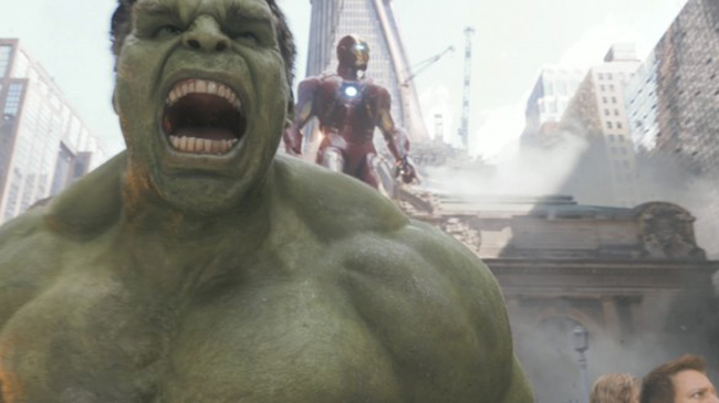 ฮัลค์ (มาร์ค รัฟฟาโล่ ในหนัง The Avengers)