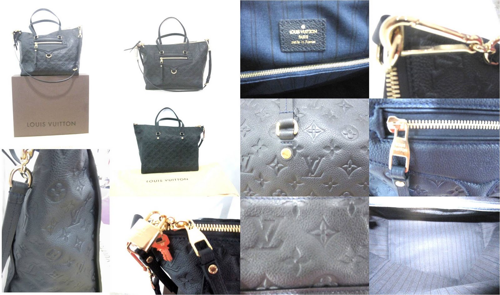 The Bags Affairs ~ Satisfy your lust for designer bags: LOUIS VUITTON MONOGRAM EMPREINTE ...