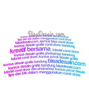 05-B. Membuat Tipografi Wajah dengan Corel Draw