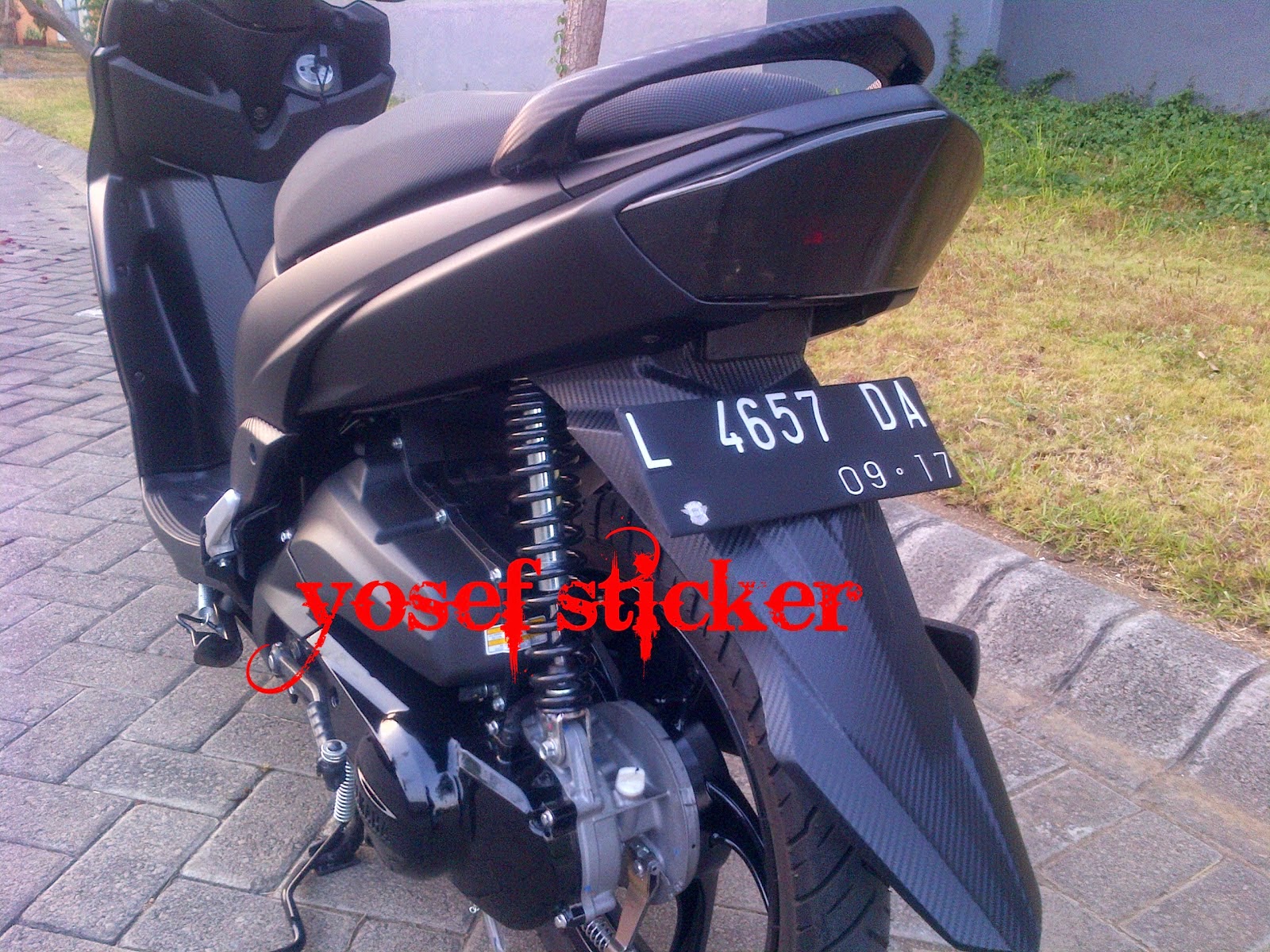 Download Kumpulan 88 Modifikasi Motor Mio J Warna Hitam Terbaik Dan