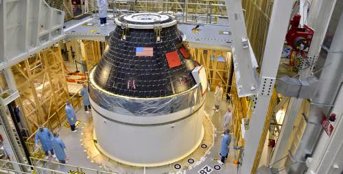 Orion Crew Module Complete And Ready For Its Maiden Flight