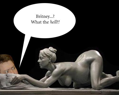 Britney Spears Pregnant Naked - BigHominid's Hairy Chasms: Britney is my April Fool