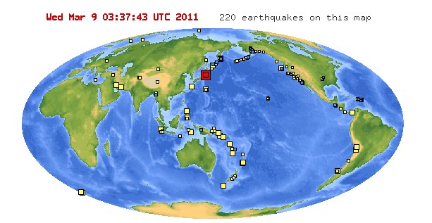 Foto 0 en  - TERREMOTO EN JAP�N: 7.2 a 14 km de profundidad