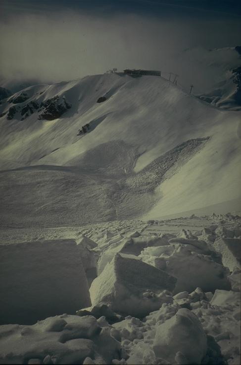 Avalanche Mont Thabor, secteur Pointe du Fréjus - Photo 1 - © Duclos Alain