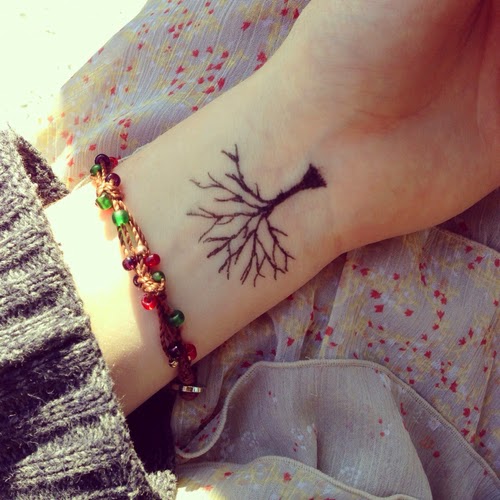 tree tattoo placement