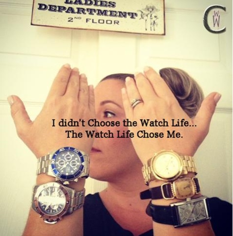 The Bum on Chicks with Watches