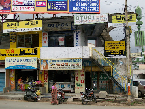 Western Union, 9-40, Opp: Bank of India, Venkateshwara Nagar, Malkajgiri, Hyderabad, Telangana 500047, India, Money_Order_Service, state TS