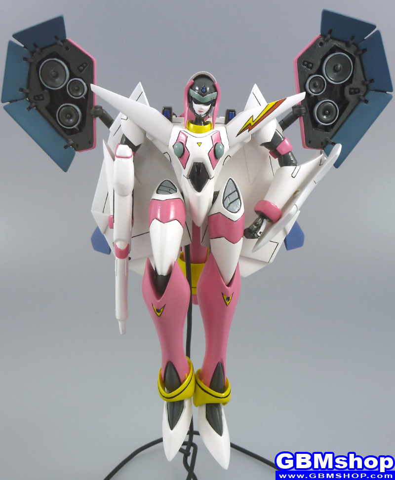 Macross 7 VF-11MAXL Thunderbolt Custom with Sound Booster Mylene Valkyrie