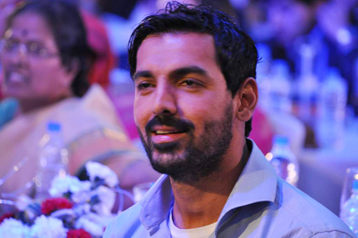 John Abraham during the Times Now Foodie Awards 2013, held at ITC Parel in Mumbai on February 02, 2013.(Pic: Viral Bhayani)