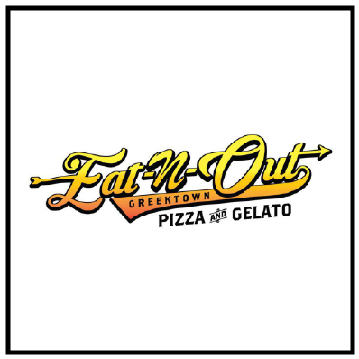 Eat-N-Out Pizza & Gelato logo