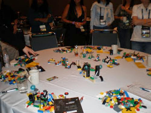 Lego Plays Seriously At The Microsoft Conference