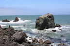 Bird Rock lying to the west of Rockaway Point