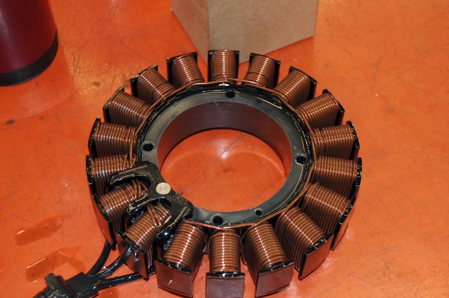 Oil Leak at Stator Wiring... Road Glide