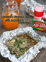 Thumbnail image for Blackened Steamed Cream Dory with Zucchini and Asparagus & More Food Inspiration at the Ajinomoto® Umami Culinary Challenge 2013