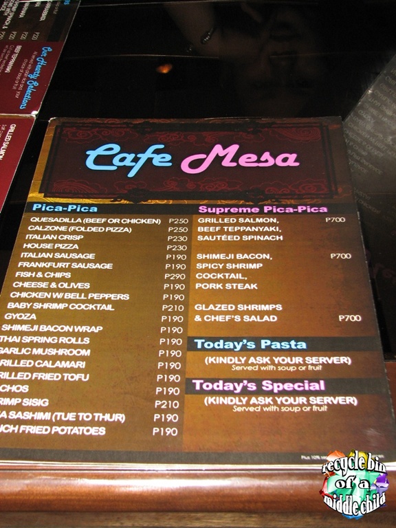 bekræft venligst Blændende fire gange lafanggero: Cafe Mesa at Clark, Pampangga