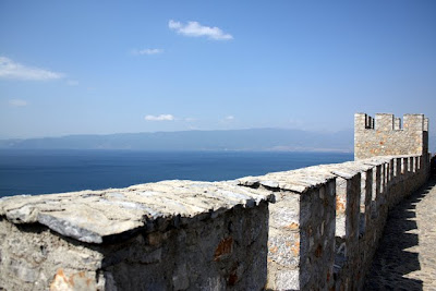 Car Samoil Castle in Ohrid Macedonia