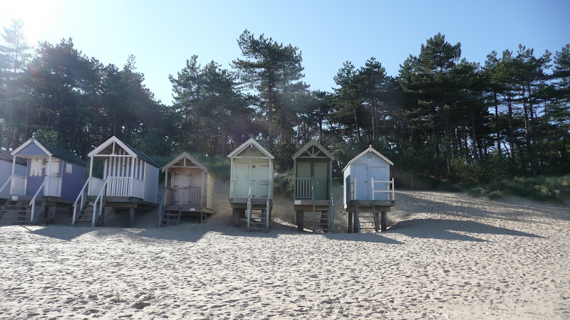 Wells beach huts