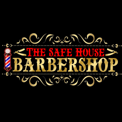 The Safe House Barbershop logo
