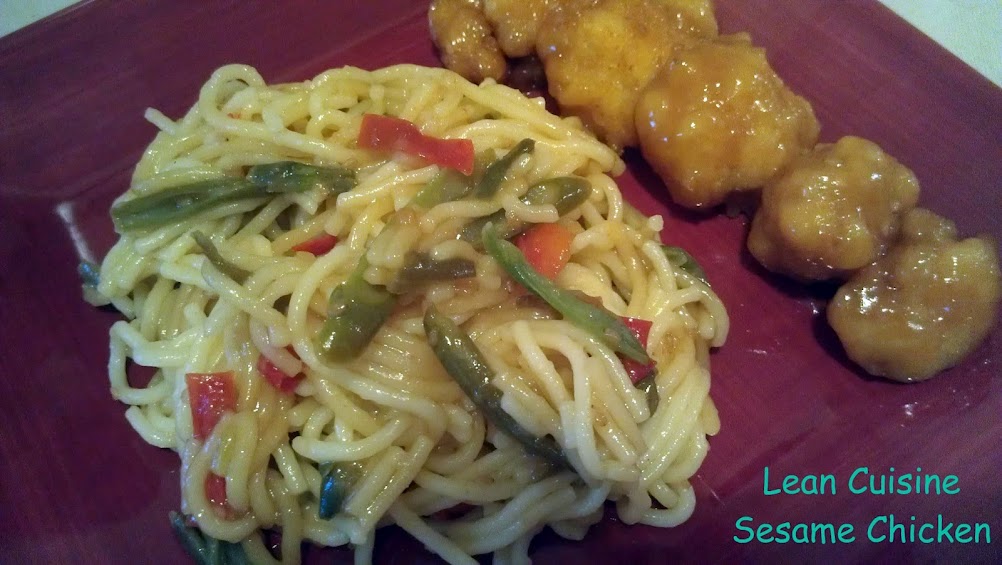 Lean Cuisine Sesame Chicken makes a quick & easy lunch