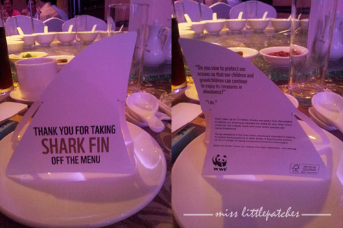 Say no to Sharks Fin