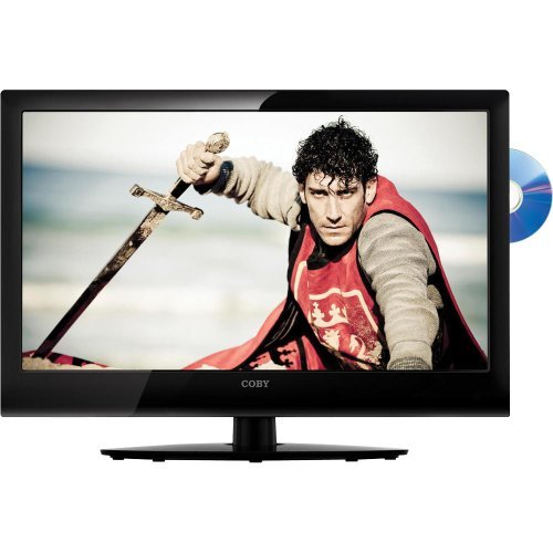 Coby LEDVD2396 23-Inch 1080p 60Hz Widescreen LED HDTV with DVD Player (Black)