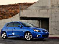 2005 Mazda 3 Hatchback Blue