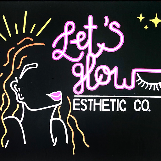 Let's Glow Esthetics Co. logo