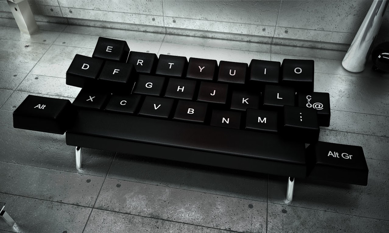 ＊義大利品牌 ZO-loft 鍵盤沙發：QWERTY SOFA！ 2