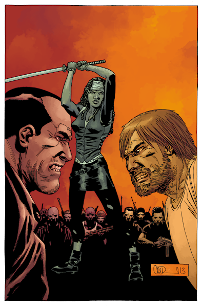 The Walking Dead comic book issue #120 cover