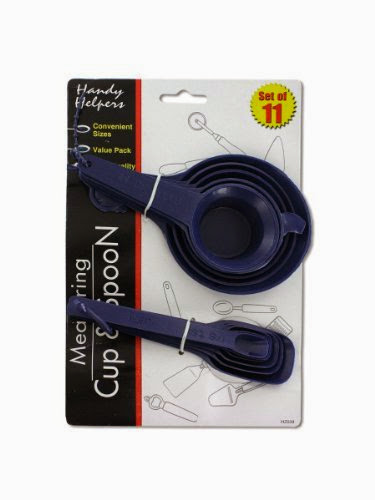 Measuring cups and spoons, Case of 96