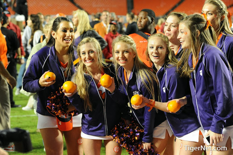 Orange Bowl - Interception and Celebration Photos - 2014, Bowl Game, Cheerleaders, Football, Ohio State