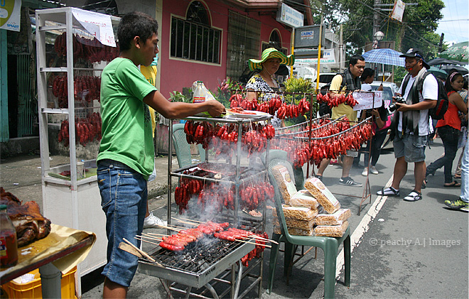 Streetfood During the Pahiyas Festival in Lucban,Quezon | www.thepeachkitchen.com