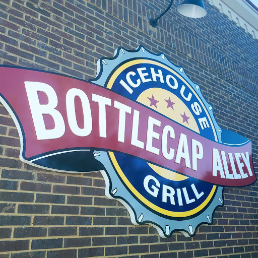 Bottlecap Alley Icehouse Grill logo