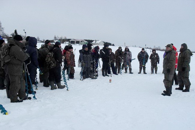 Чемпионат Ярославской области по ловле рыбы на зимнюю блесну