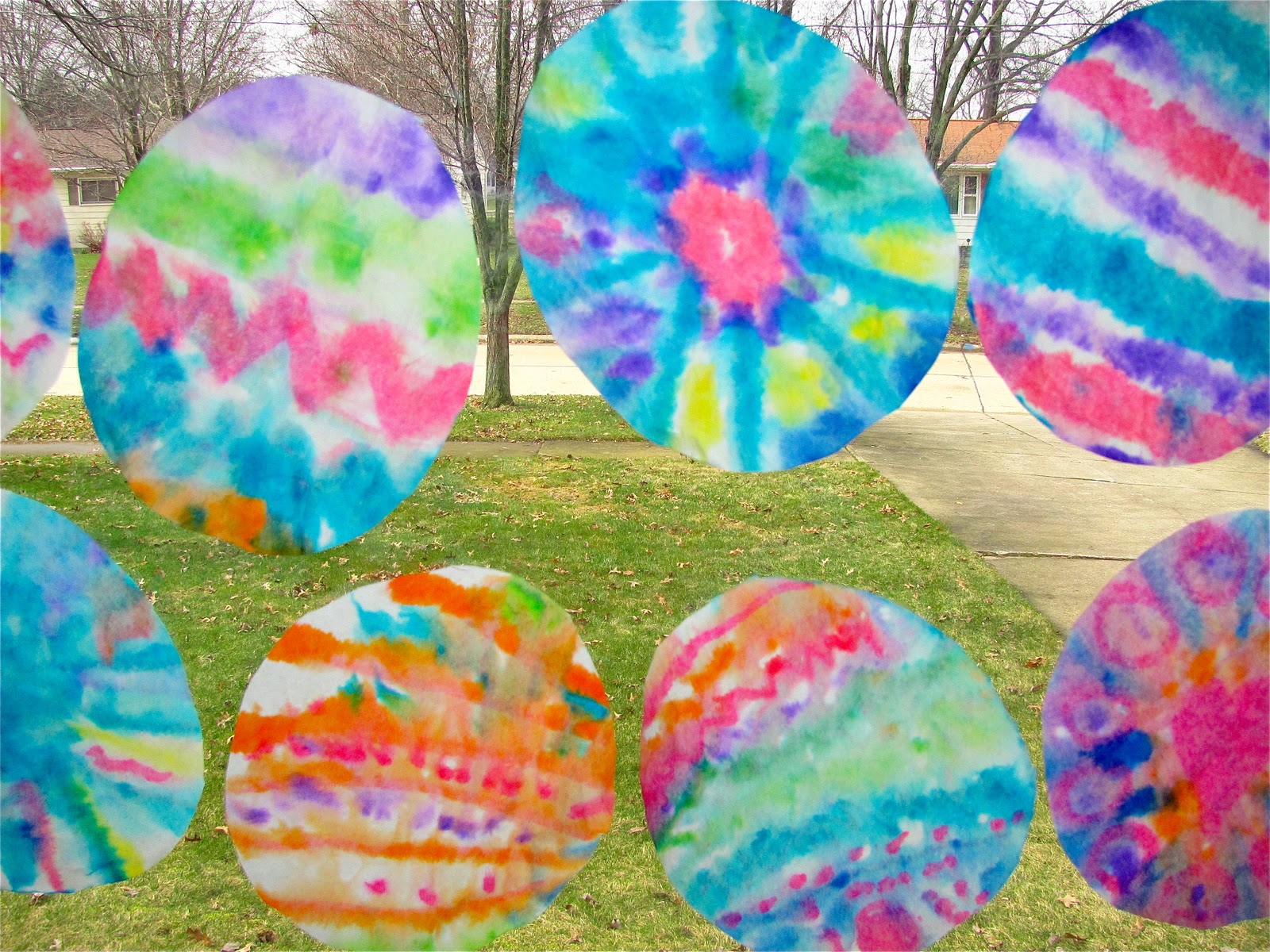 How To Draw Tie Dye With Water-Based Markers