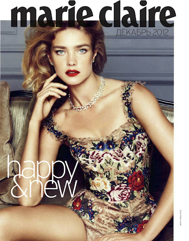 Marie Claire Rusia - Diciembre 2012 - Natalia Vodianova and Jonathan Rhys Meyers by Txema Yeste