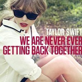 We Are Never Ever Getting Back Together, Taylor Swift, New, Single, Cover, Image