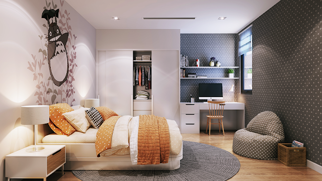 Phòng ngủ dự án Hinode City Minh Khai Phòng ngủ dự án Hinode City Minh Khai