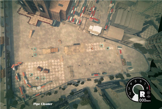 แนะนำตำแหน่งการทำ Mission Object ใน Parking Lot Zone 1 พร้อมแผนที่ 23PipeCleaner