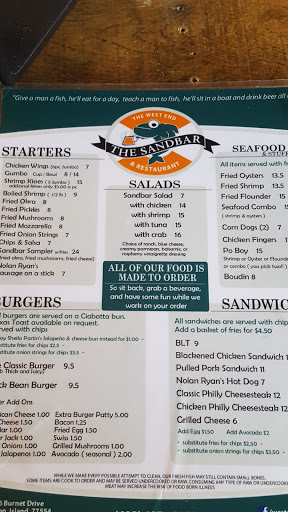 Restaurant «The West End Restaurant», reviews and photos, 21706 Burnet Dr, Galveston, TX 77554, USA