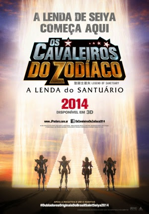 Filme Poster Os Cavaleiros do Zodíaco – A Lenda do Santuário TS XviD & RMVB Dublado