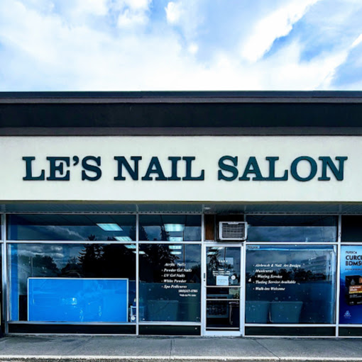 Le's Nail Salon logo