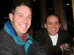 Jeff and me during our ridiculously long dinner adventure